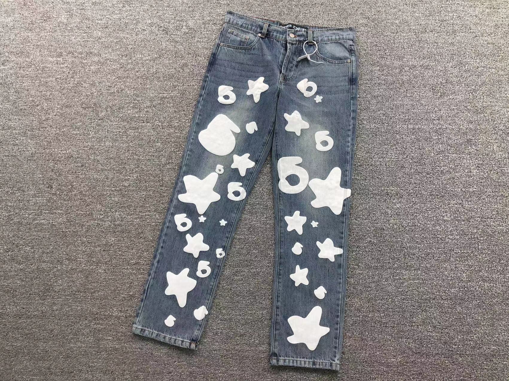 Sp5der White Star Trousers