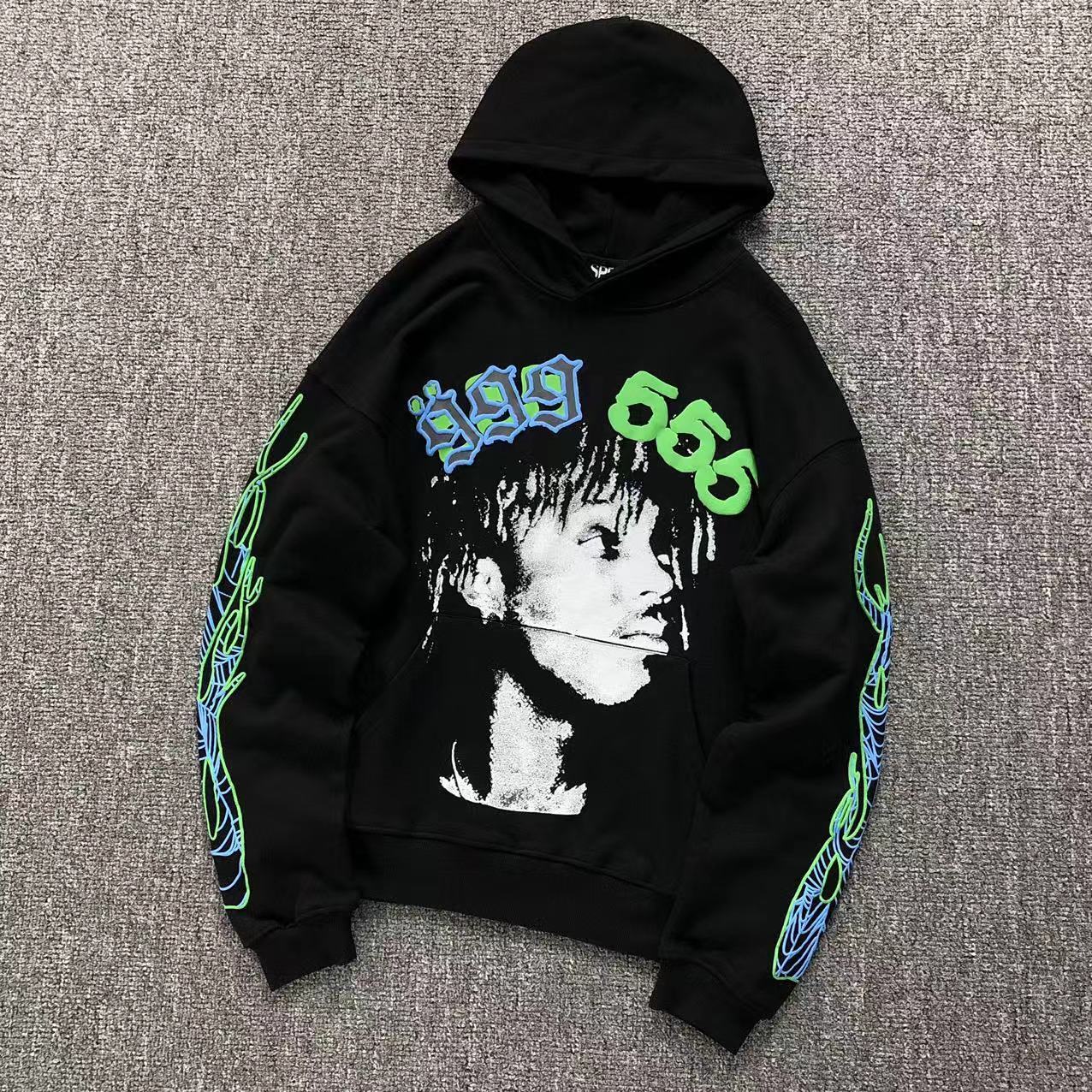 Sp5der x Juice Wrld Hoodie